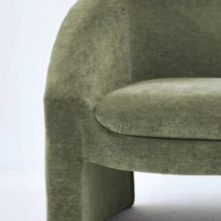 Kiki 32" Wide Contemporary Design Chenille Boasting Streamlined Silhouette Armrest Accent Barrel Chair-The Pop Maison -Lush Living Store GUEST 91d282fe 2a59 488e 9d43 b7ce9a27da2d