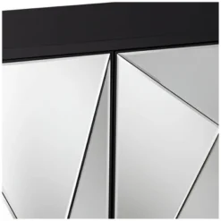 Studio 55D Bradley 36" 2-Door Mirrored Accent Cabinet -Lush Living Store GUEST 91d44c5f 9321 48ec 84f3 499101e655c1