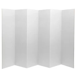 6" Cardboard Room Divider 6 Panel - Oriental Furniture -Lush Living Store GUEST 927613d6 8c78 46e7 b96a 763209bff564