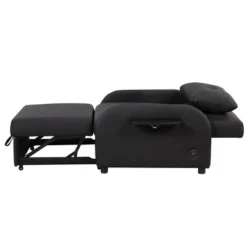 3 In 1 Pull Out Sleeper Sofa With 2 Wing Table And USB Charge-ModernLuxe -Lush Living Store GUEST 92783eb6 db54 47b2 99c8 b8bbb14b243f