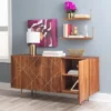Remer Console Brown - Powell Company -Lush Living Store GUEST 93e79a33 bb0a 4677 a0f3 519b7642dd06