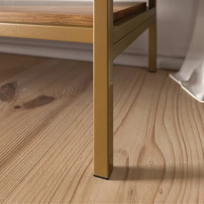 International Lux Metal Frame Console Table - Sauder 8 International Lux Metal Frame Console Table - Sauder - Image 6