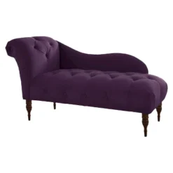 Custom Upholstered Tufted Chaise - Skyline Furniture -Lush Living Store GUEST 9493f020 52e2 413a a370 0994033a602a
