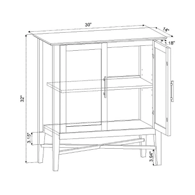 Elloree Storage Cabinet Navy - Threshold™ 5 Elloree Storage Cabinet Navy - Threshold™ - Image 3