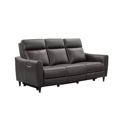 Tomasso Leather Power Reclining Sofa With Power Headrest - Abbyson Living 7 Tomasso Leather Power Reclining Sofa With Power Headrest - Abbyson Living - Image 5