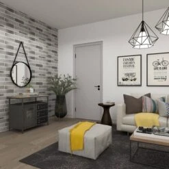 Metal Utility Cabinet With Wood Top Steel Gray - Olivia & May -Lush Living Store GUEST 94e826a4 0a95 44c2 a2d4 161c3cc15fe6