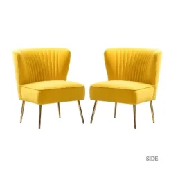 Quentin Velvet Accent Side Chair With Padded Seat Set Of 2 | Karat Home 33 Quentin Velvet Accent Side Chair With Padded Seat Set Of 2 | Karat Home -Lush Living Store GUEST 95c0dcec 6839 420a b0e0 e8fbc9730c09