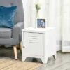 HOMCOM Industrial End Table, Living Room Side Table With Locker-Style Door And Adjustable Shelf -Lush Living Store GUEST 95cd1b89 740f 428d b3f0 7da196416f31