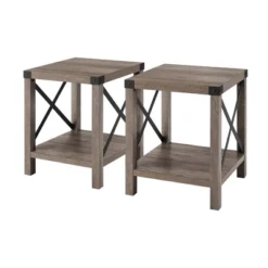 Set Of 2 Sophie Rustic Farmhouse X Frame Side Tables - Saracina Home 18 Set Of 2 Sophie Rustic Farmhouse X Frame Side Tables - Saracina Home -Lush Living Store GUEST 960bef5e 3c5c 4d02 b13f f506cb00d421