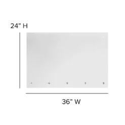 Flash Furniture Suspended Register Shield / Sneeze Guard - Mounting Or Hanging Hardware Included -Lush Living Store GUEST 96790ced ff99 4e82 bc8f c458fa4ee751