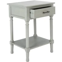 Ryder 1 Drawer Accent Table - Safavieh -Lush Living Store GUEST 96a405fc 65a5 48bd a875 2938cba714ce