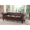 Grand Davenport Leather Sofa Brown - Abbyson Living -Lush Living Store GUEST 96e463e0 0475 4760 afff b48f8c49aa19