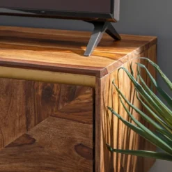 Haltom Console Brown - Powell Company -Lush Living Store GUEST 96f8daf7 50b6 4838 a71d 36996190aa94