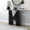 Riverpoint Modern Rectangle Console Table Clear/Black - HOMES: Inside + Out -Lush Living Store GUEST 97664e56 be69 4059 9f7b ad0df5721705