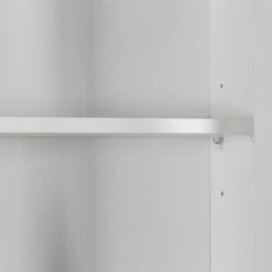 Large Freestanding Storage Cabinet With Glass Doors, Drawers And Open Shelves - ModernLuxe -Lush Living Store GUEST 976b32ca 2fa2 49c6 a516 3b39e41935e2