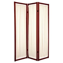 6 Ft. Tall Helsinki Shoji Screen - Rosewood (3 Panel) 5 6 Ft. Tall Helsinki Shoji Screen - Rosewood (3 Panel) -Lush Living Store GUEST 97cb4267 bc82 49c7 91b3 7edc028089ca