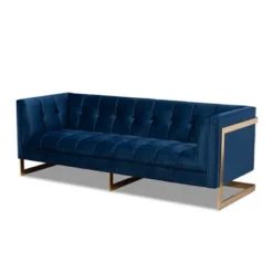 Ambra Velvet Sofa - Baxton Studio 23 Ambra Velvet Sofa - Baxton Studio -Lush Living Store GUEST 984422fa 480f 4a5a aeb6 6075a7301053