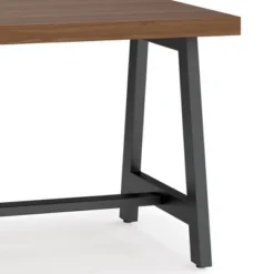 Hawkins Metal/Wood End Table Walnut - WyndenHall -Lush Living Store GUEST 9847c202 82b3 4ec9 8a27 8827c7414b0b