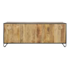 Woodson 2 Door 6 Drawer Credenza/Sideboard Brown - Treasure Trove -Lush Living Store GUEST 98d31195 3822 4eed 923c 6301abf7d0af