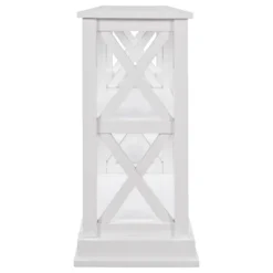 Accent Console Table With 3-Tier Open Storage Spaces-ModernLuxe -Lush Living Store GUEST 99514b5e d1cb 4bc1 876c 562e8a799e14