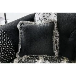 Sunnyslope Button Tufted Loveseat Black - Furniture Of America -Lush Living Store GUEST 99e7c87d 50fb 4f46 90a8 daef685d0784