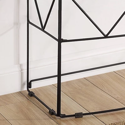 Drixol Rectangle Sofa Table Walnut - MiBasics 5 Drixol Rectangle Sofa Table Walnut - MiBasics - Image 3