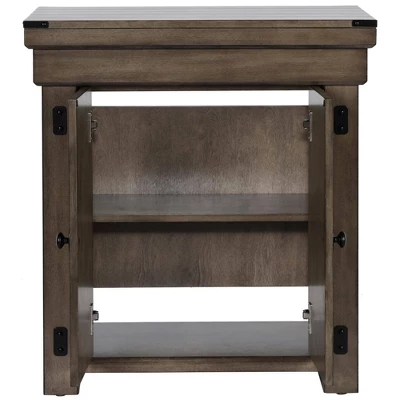 Wildwood 20 Gallon Aquarium Or Terrarium Tank Stand, Rustic Gray - Ollie & Hutch 12 Wildwood 20 Gallon Aquarium Or Terrarium Tank Stand, Rustic Gray - Ollie & Hutch - Image 10