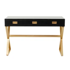 30" X 47" Contemporary Wood Desk - Olivia & May -Lush Living Store GUEST 9b61526b bbc6 45a9 a26f 1e9e1eeb7870