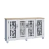 63" Vintage Storage Sideboard Buffet Accent Cabinet - Festivo -Lush Living Store GUEST 9b73273a 6c84 4a13 a091 0e4df2a8ea05