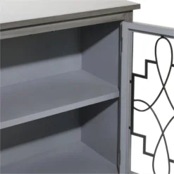 Contemporary Wood Cabinet Gray - Olivia & May 11 Contemporary Wood Cabinet Gray - Olivia & May -Lush Living Store GUEST 9b8c9e57 87a6 4e8f be95 0c501c5fed62