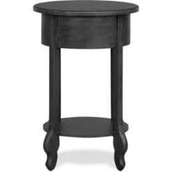 James Round Side Table Dark Gray - Finch -Lush Living Store GUEST 9b968ce5 e4dd 4b7a a751 e974be4638be