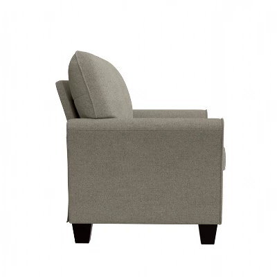 Lorena Upholstered Loveseat Greige - Hillsdale Furniture 7 Lorena Upholstered Loveseat Greige - Hillsdale Furniture - Image 5