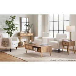 Wendy Arm Chair Polyester/Wood - LumiSource 28 Wendy Arm Chair Polyester/Wood - LumiSource -Lush Living Store GUEST 9c7aadf7 fa1c 42a2 9a02 45892be1641b