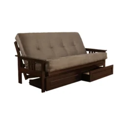 Full Chicago Frame And Coil Mattress With Storage Drawers - Dual Comfort -Lush Living Store GUEST 9cd35e79 bc1f 4ccc a33b 9b4eea222d5b