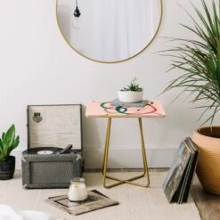 ThirtyOne Illustrations Love Side Table - Deny Designs -Lush Living Store GUEST 9d29ce89 242b 45c8 bc76 f9fa76a6197c