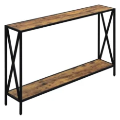 Tucson Console Table With Shelf - Breighton Home -Lush Living Store GUEST 9d3f33f2 b97a 4d00 8166 a630285ebbcc