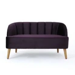 Amaia Modern New Velvet Settee - Christopher Knight Home -Lush Living Store GUEST 9d7d0462 b1e3 4c57 ac7b f4d38ccf8680