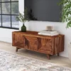 Haltom Console Brown - Powell Company -Lush Living Store GUEST 9da06ce9 296b 4d47 918d 195f717e8a93