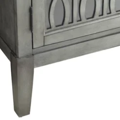 55 Downing Street Elias 36" Wide Gray Wood 2-Shelf Cabinet -Lush Living Store GUEST 9dab6aaa 2bb4 43d9 85d9 c55e38587b24