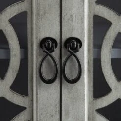 55 Downing Street Elias 36" Wide Gray Wood 2-Shelf Cabinet -Lush Living Store GUEST 9dbd3ae7 cb4e 417c ac6b 20f844bbfbcb