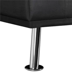 Yaheetech Convertible Futon Sofa Bed Tufted Fabric Futon With Cupholders And Pillows -Lush Living Store GUEST 9dcd4c30 9d27 4f1f 8b70 c8c070b8bdce