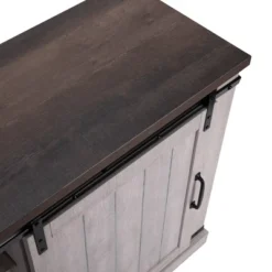 TV Stand For TVs Up To 52" Saw Cut Off White - Home Essentials 13 TV Stand For TVs Up To 52" Saw Cut Off White - Home Essentials -Lush Living Store GUEST 9e497790 89bd 43a2 a5dc 59950eeab860