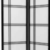 6 Ft. Tall Double Cross Shoji Screen - Black (5 Panels) -Lush Living Store GUEST 9e79d134 f59d 493e 9b1b 54bb830b9aa1