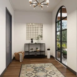 Contemporary Metal Console Table Black - Olivia & May -Lush Living Store GUEST a05a11e6 8a11 421e 8fb8 b6824901e4ea