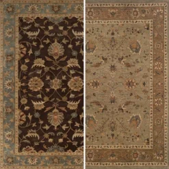6" Double Sided Persian Rug Canvas Room Divider Beige - Oriental Furniture -Lush Living Store GUEST a1b010e7 8a01 4f61 9197 4dd4f5f8b196