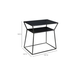 Kayson Side Table Black - Alder Bay -Lush Living Store GUEST a1b67632 6dfc 463d ade2 779183859bc5