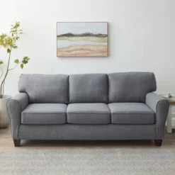 88” Abby Upholstered Rolled Arm Sofa - Brookside Home -Lush Living Store GUEST a2742c07 fb22 4d54 95b2 7919c16343c8