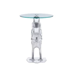 Fraser Frog Side Table Silver - Powell -Lush Living Store GUEST a2bb74cc cc6c 4d87 8dcd a7624835db10