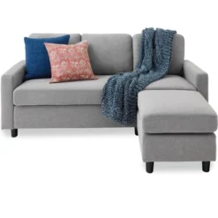 Best Choice Products Upholstered Sectional Sofa Couch W/ Chaise Lounge, 3-Seat Design, Ottoman Bench 26 Best Choice Products Upholstered Sectional Sofa Couch W/ Chaise Lounge, 3-Seat Design, Ottoman Bench -Lush Living Store GUEST a2dbb9d7 f9d6 47de b4af aa38e2147890