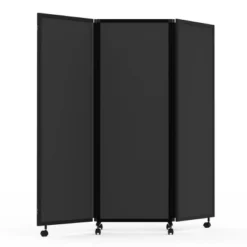 Stand Up Desk Store ReFocus Three-Panel Trifold Room Divider Screen (71" X 65") -Lush Living Store GUEST a3bde787 f3b6 4b2c b93f 7ee1250f548a